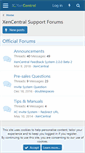 Mobile Screenshot of forum.xencentral.com